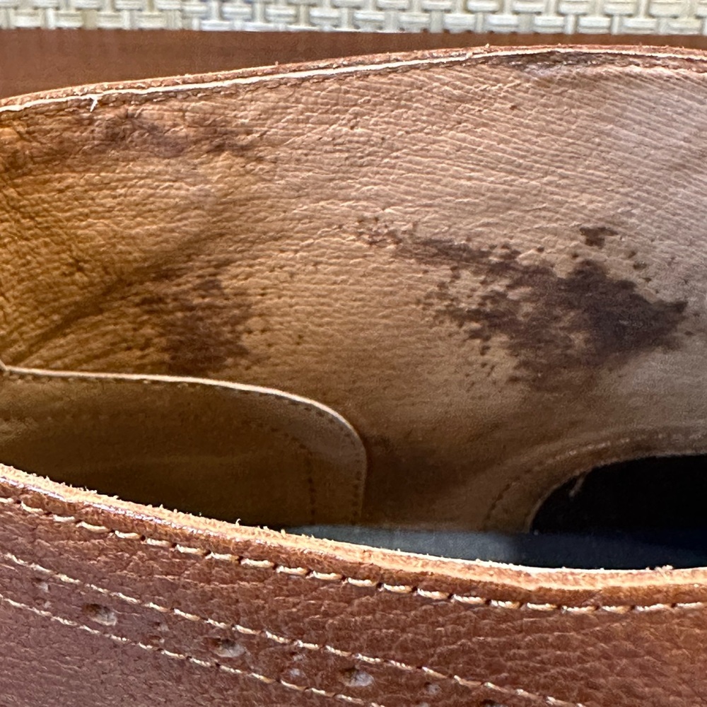 🌟HP🌟J&M 1850 Collection Pearce Tan Tumbled Full-Grain Leather Chukka Boots 11 - Picture 13 of 15
